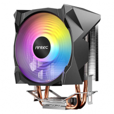 DISIPADOR CPU ANTEC A30 NEO ARGB, 92MM, DOBLE HEAT PIPE, INTEL Y AMD