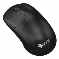 MOUSE INALAMBRICO STYLOS STPMOI7B USB NANO NEGRO