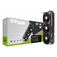 TARJETA GRÁFICA ZOTAC GAMING GEFORCE RTX 5080 SOLID CORE OC 16GB GDDR7 PCIe 5.0