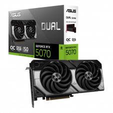 TARJETA DE VIDEO ASUS RTX 5070 OC 12GB GDDR7 PCIE 5.0 DOBLE FAN