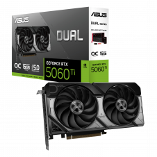 TARJETA DE VIDEO ASUS RTX 5060 TI OC 16GB GDDR7 PCIE 5.0 DOBLE FAN