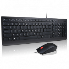 KIT LENOVO ESSENTIAL 4X31R64424 TECLADO + MOUSE1600 DPI USB NEGRO