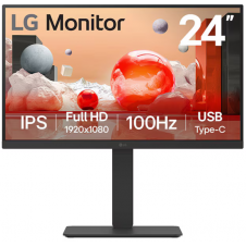 MONITOR LG MONITOR 23.8 FHD IPS 100 Hz USB-C ALTAVOCES ERGONÓMICO