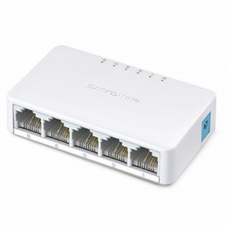 SWITCH MERCUSYS FAST ETHERNET MS105, 5 PUERTOS 10/100MBPS,1GBIT/S