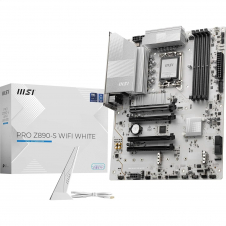 MOTHERBOARD MSI PRO Z890-S WIFI WHITE ATX DDR5 LGA1851 WiFi 7