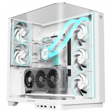 GABINETE BALAM RUSH TANK EXPERT CURVE 7800 ATX MEDIA TORRE 5 FAN