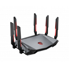 ROUTER MSI RADIX AXE6600 WIFI 6E TRI-BAND GAMING ROUTER RGB 2.5G