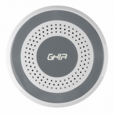 GHIA SIRENA AL-18, INALÁMBRICO, GRIS/BLANCO, GAL-002