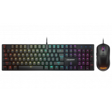 KIT GAMER COUGAR COMBAT TECLADO MECÁNICO + MOUSE ÓPTICO 8000DPI