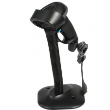 LECTOR ECLINE DE CODIGOS DE BARRAS ESCANER DE MANO CON BASE 1D