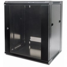 INTELLINET GABINETE PARA PARED 19'', 15U, HASTA 60KG, NEGRO 711951