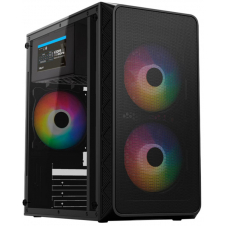 GABINETE ACTECK DOOM PRO MESH GI730M MINI TORRE CON FUENTE 600W