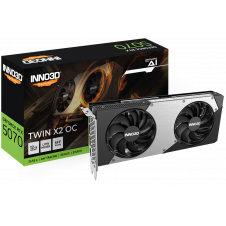 TARJETA DE VIDEO INNO3D RTX 5070 TWIN X2 OC 12GB GDDR7 PCIe 5.0