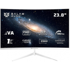 MONITOR BALAM RUSH 23.8″ CURVO FHD 180 HZ RGB FREESYNC BLANCO