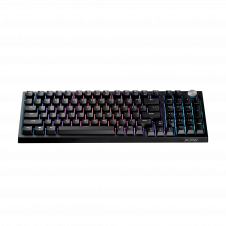 TECLADO MECÁNICO 96% RGB SWITCH RED USB-C NEGRO XPG SORCERER