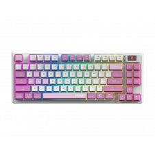 TECLADO INALAMBRICO MSI FORGE GK600 TKL W VIOLET