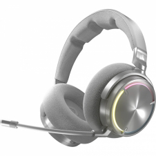 AURICULARES GAMER INALÁMBRICOS VIRTUOSO MAX PLATA