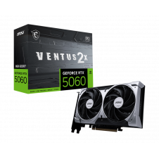 TARJETA DE VIDEO MSI RTX 5060 8GB GDDR7 PCIE5.0 DLSS4 VENTUS 2XOC