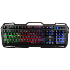 TECLADO GAMER ALÁMBRICO NACEB MEMBRANA RGB 1.5M