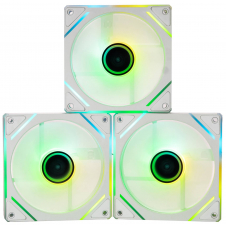 KIT DE 3 VENTILADORES ARGB NACEB FAN 12CM 45CMF