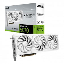 TARJETA DE VIDEO ASUS PRIME GEFORCE RTX 5070 WHITE OC 12GB GDDR7