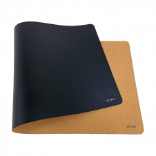 MOUSE PAD ACTECK VIBE LEATHER TP676LC CUERO SINTÉTICO CARBÓN + CORCHO