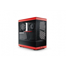GABINETE HYTE Y40 RED ATX VIDRIO PANORÁMICO 2X FAN PCIE 4.0