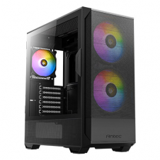 GABINETE ANTEC NX416L ATX VIDRIO 3X FAN USB-C GPU 320MM NEGRO