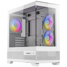 GABINETE ANTEC CX500M ARGB WHITE MICRO-ATX VIDRIO 3X FAN USB-C