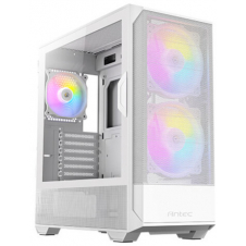 GABINETE ANTEC NX416L WHITE ATX VIDRIO 3X FAN GPU 320MM BLANCO