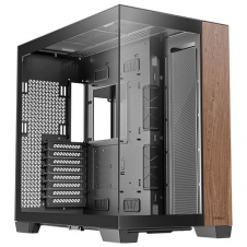 GABINETE ANTEC C8 WOOD E-ATX VIDRIO/MADERA USB-C GPU 420MM NEGRO