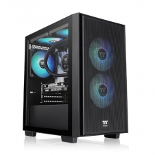 GABINETE THERMALTAKE VERSA H16 TG ARGB MICRO TOWER VIDRIO 3X FAN