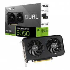 TARJETA DE VIDEO ASUS DUAL RTX 5050 8GB GDDR6 PCIe 5.0 DP HDMI
