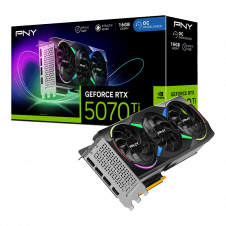 TARJETA DE VIDEO PNY RTX 5070 Ti 16GB GDDR7 ARGB OC PCIe 5.0