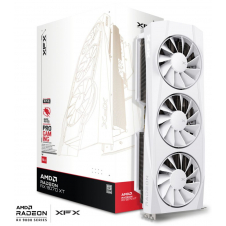 TARJETA DE VIDEO XFX RX 9070 XT QUICKSILVER 16GB PCIe 5.0 BLANCA