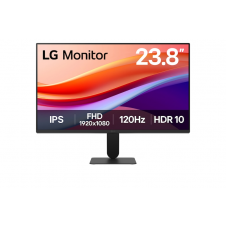 MONITOR LG 24U411A 23.8” IPS FHD 120HZ HDR10 HDMI VGA VESA BLACK