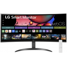 MONITOR LG 34SR60QC 34” CURVO WQHD VA 100HZ WEBOS AIRPLAY HDMI