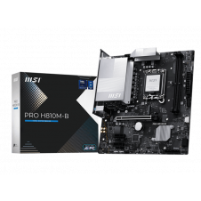 TARJETA MADRE MSI PRO H810M-B WIFI6E LGA1851 DDR5 M.2 WIFI6E