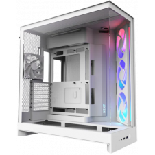 GABINETE NZXT H9 FLOW RGB WHITE ATX VIDRIO 4 RGB USB 3.2