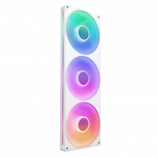 KIT 3 VENTILADORES NZXT F420 RGB CORE 420MM WHITE