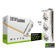 TARJETA DE VIDEO ZOTAC RTX 5070 TI SOLID OC WHITE 16GB GDDR7