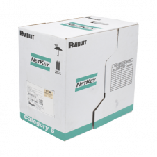 BOBINA PANDUIT CABLE CAT6 U/UTP PVC 305MTS, AWG, AZUL, INTERIOR