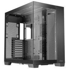 GABINETE ANTEC C8 FULL TOWER VENTANA LATERAL CRISTAL SIN FUENTE NEGRO