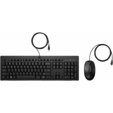 KIT TECLADO Y MOUSE HP 225 ALÁMBRICO USB INGLÉS NEGRO AX2Y7AA