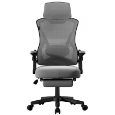 SILLA GAMER BALAM RUSH POWER RUSH MESH MARCO NEGRO MALLA GRIS