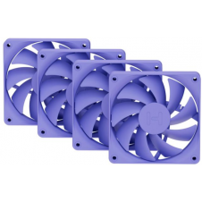 VENTILADOR HYTE FA12 120MM PWM PACK 4 TARO MILK LILA SILENCIOSO