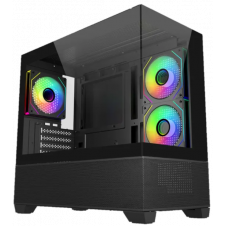 GABINETE COOLER MASTER ELITE 490 MINI TOWER VIDRIO TEMPLADO
