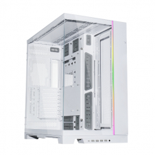 GABINETE LIAN LI PC-O11D EVO XL RGB WHITE CRISTAL TEMPLADO E-ATX