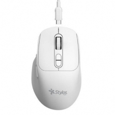MOUSE INALAMBRICO STYLOS STPMOI8W 1600 DPI BLANCO
