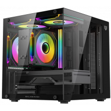 GABINETE BALAM RUSH GAMER COMPACT MINI TORRE TANK GLOW MINI 3500 NEGRO